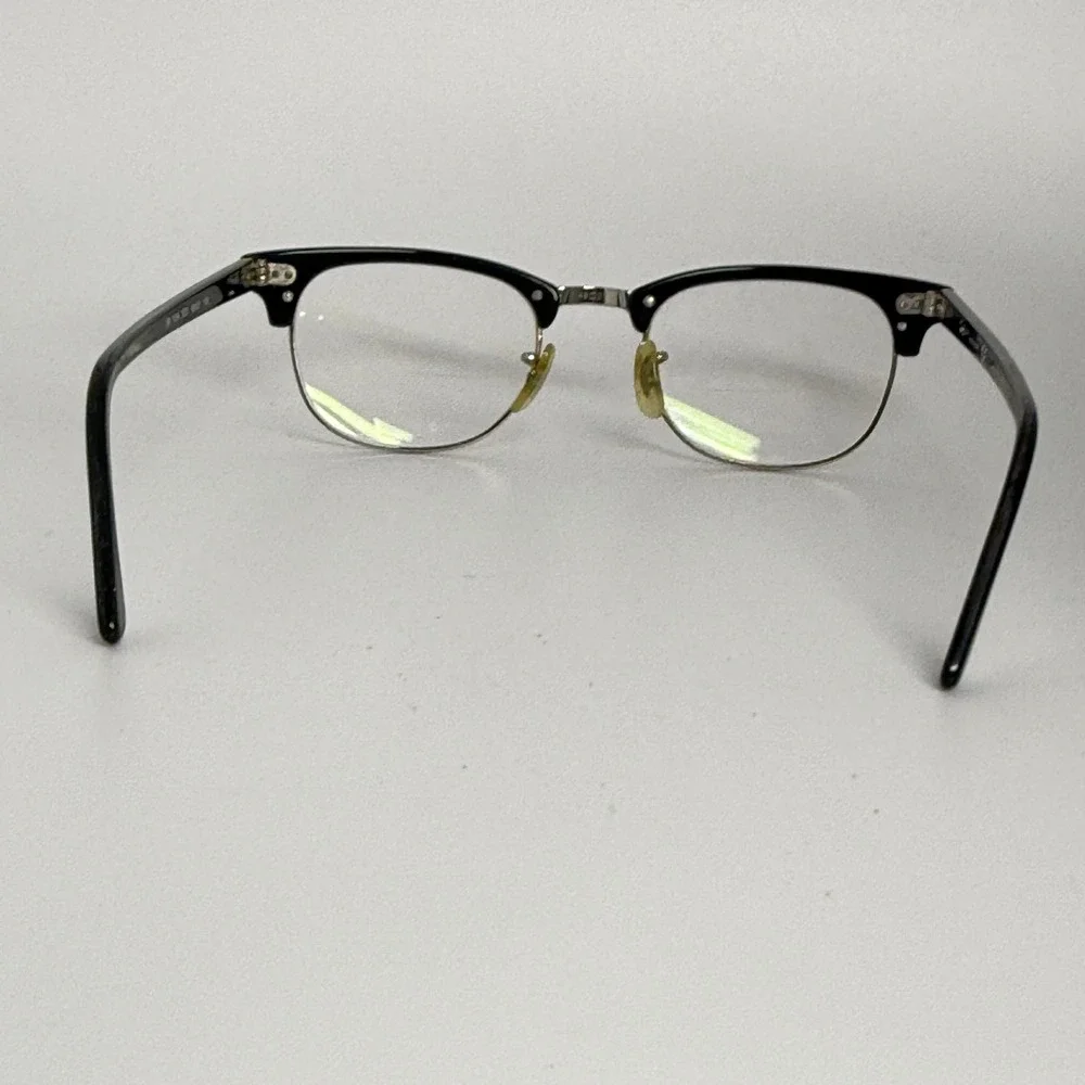 Ray-Ban Clubmaster Eyeglasses Black Silver RB 5154 2000 49-21 140 Frames 22375 - Picture 3 of 7